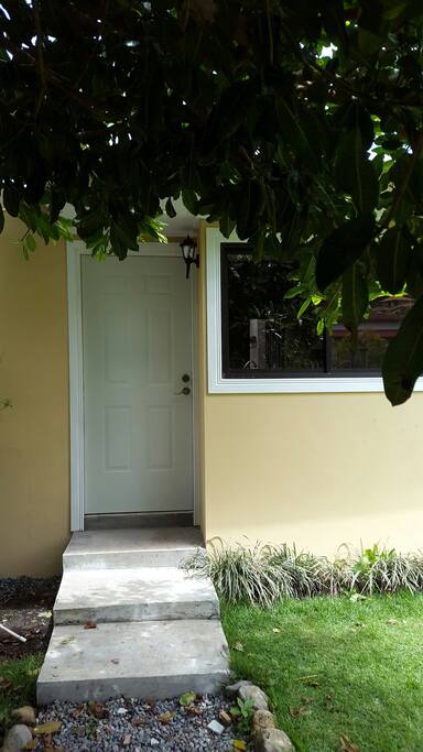 Seperate entrance