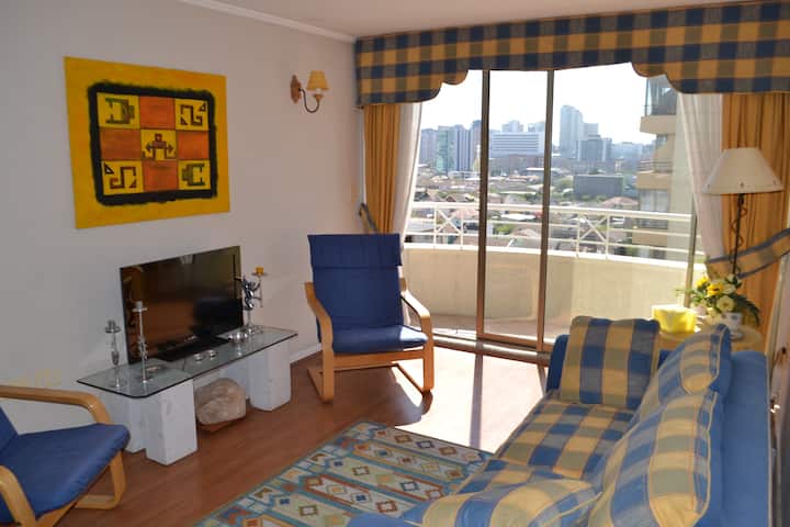 Departamento En Arriendo En Plano De Viña Del Mar - Viña del Mar