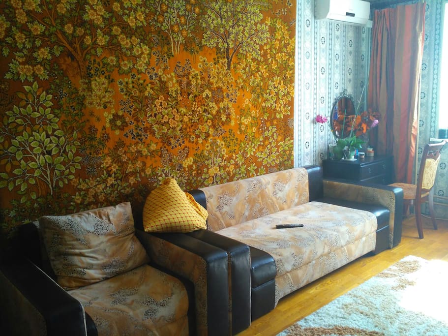 Sofa in big room