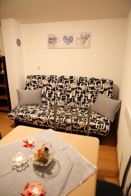 Living room, Surface: 6 m²