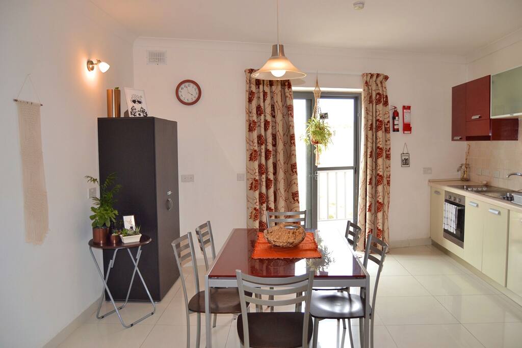 Kitchen with Balcony