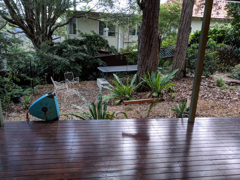 private deck and outlook