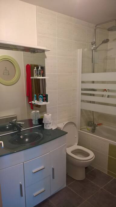 salle de bain (en haut)