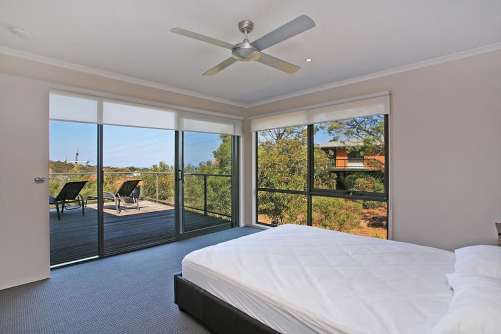 Bedroom with a view