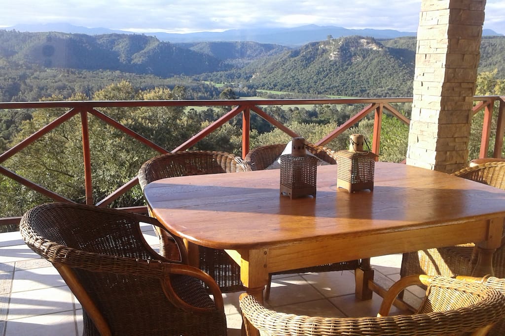 Veranda with a view