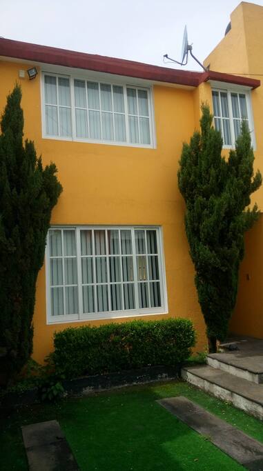 Fachada de la casa