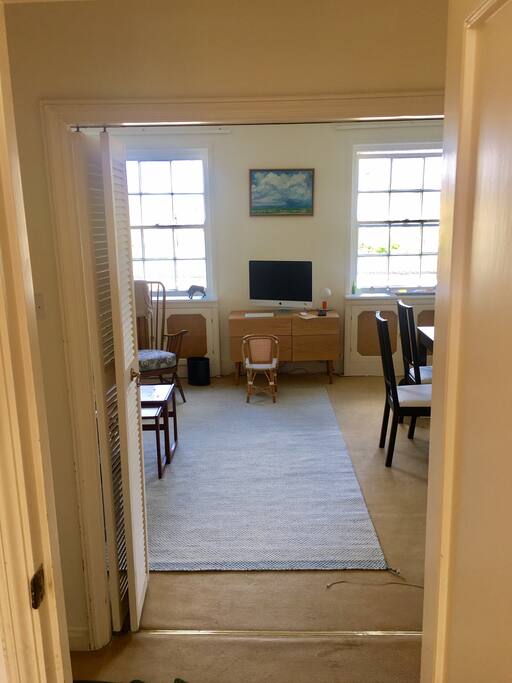Living room from the kitchen