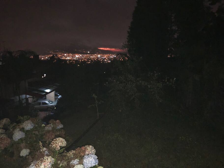 Vista en la noche