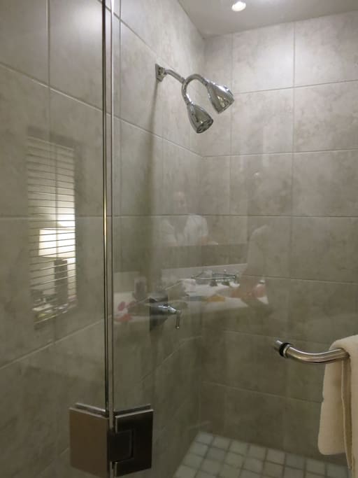 2 head shower