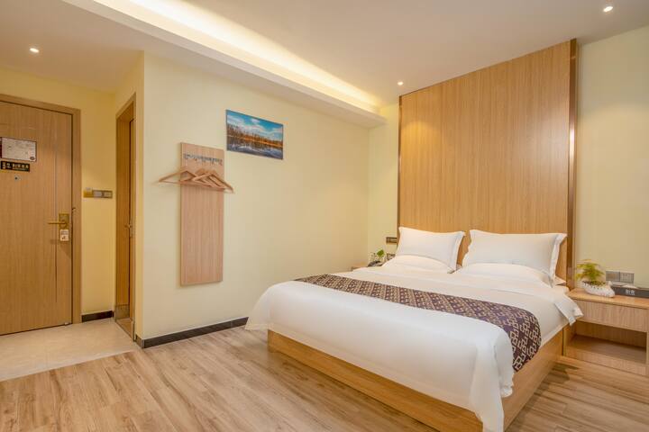 Flughafen Baiyun · Waikiki · Qingyue Zimmer mit Queensize