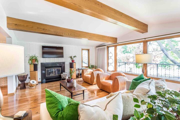 Artistic Mid Century Home Houses For Rent In Sioux Falls South Dakota United States