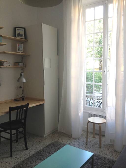 Vue depuis la cuisine