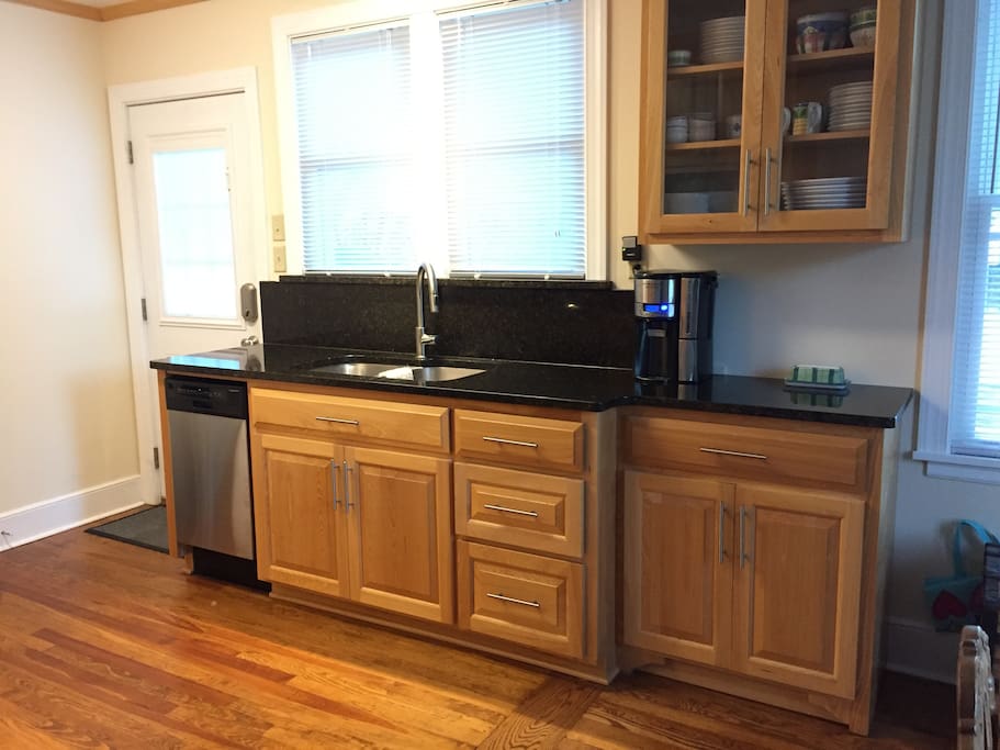 Newly renovated kitchen with new appliances