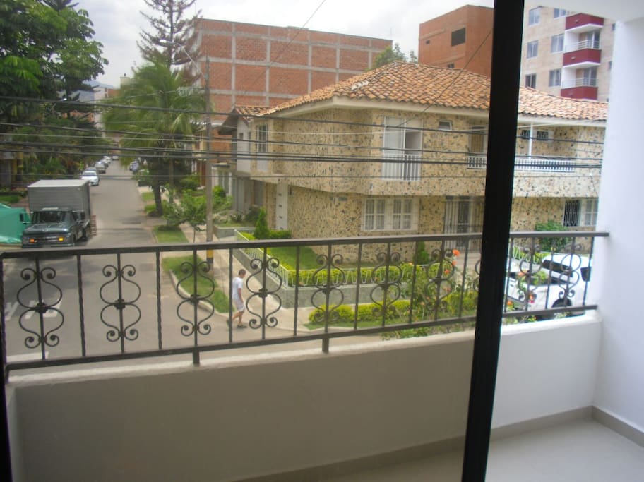 View from Masterbedroom Balcony.
