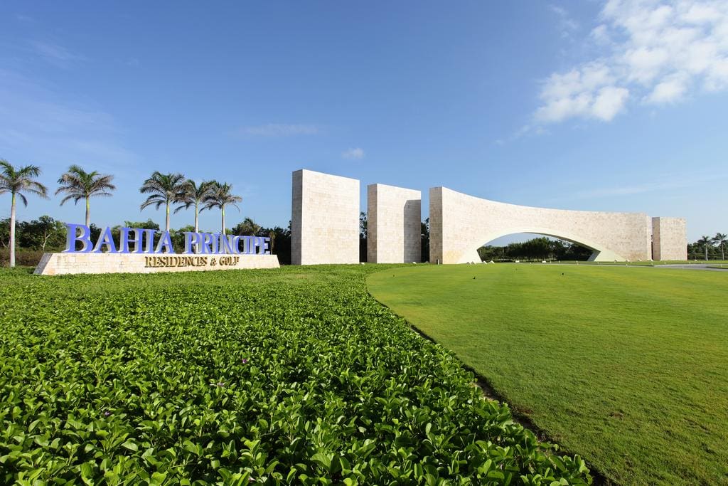 Bahia Principe Resort Entrance