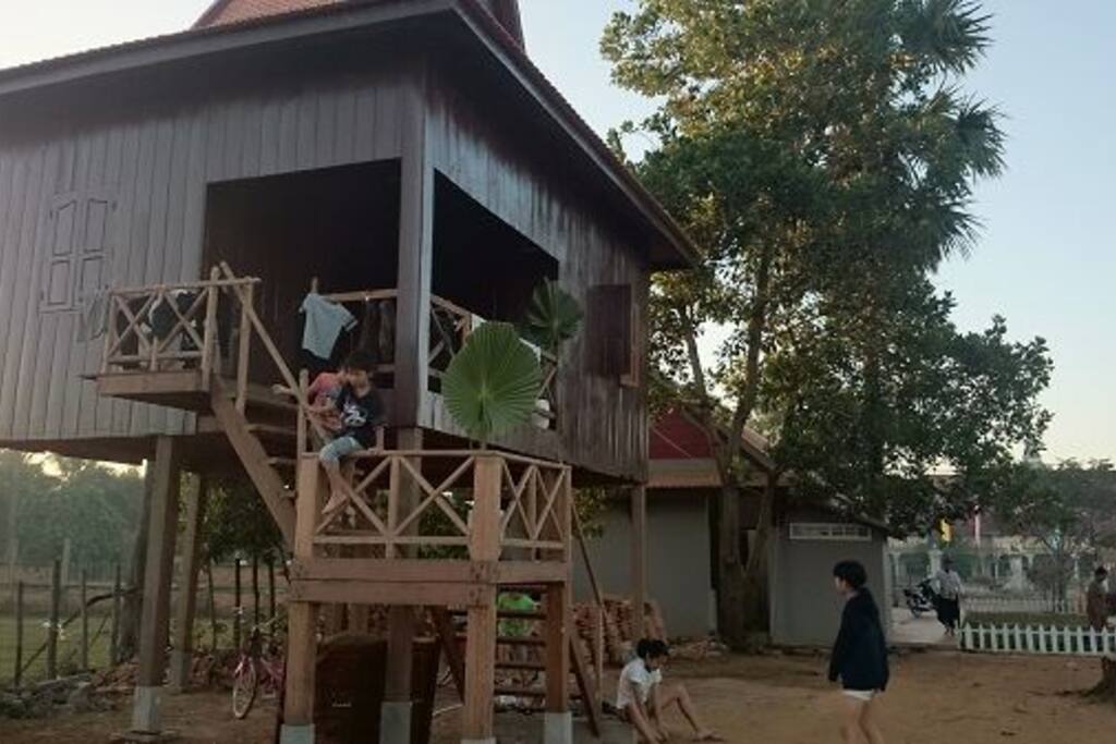 Our house is located near Kampong Thom Museum
