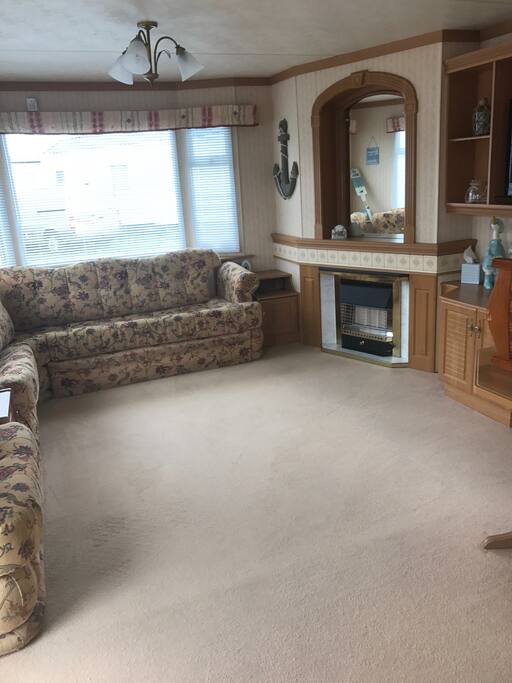Spacious lounge area