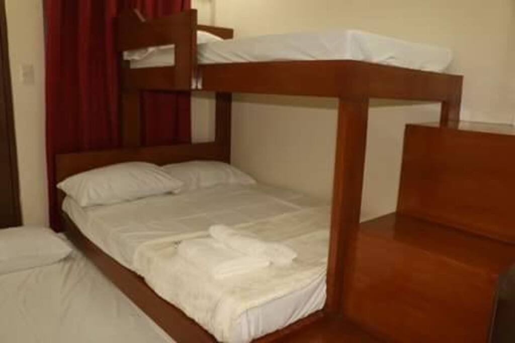 Bunk Bed with Full-out (maximum of 4 persons)