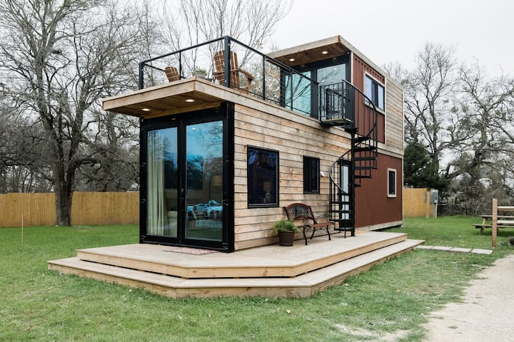 Maison container : 17 idées pratiques pour aménager l'intérieur