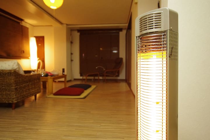 札幌中心すすきの。徒歩5分。徒歩で観光食事買物可能。広く日当り良好。和風&アジアン。WiFi