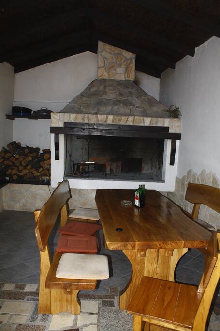 Indoor fireplace - "Komin"