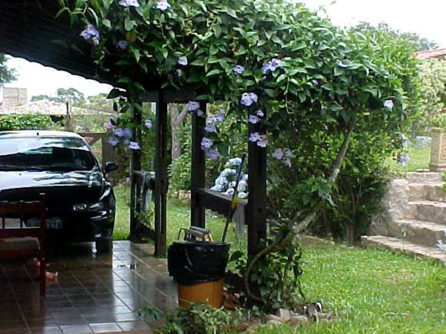 garagem coberta