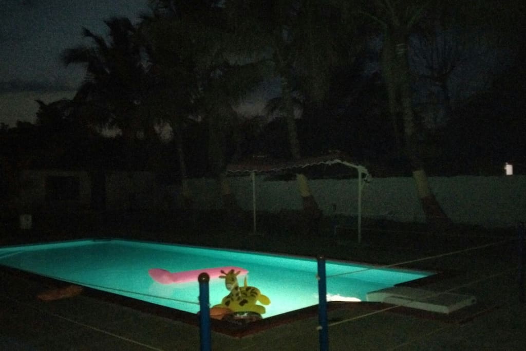 Treat for water babies as the pool is well lit and even more inviting as the sun sets