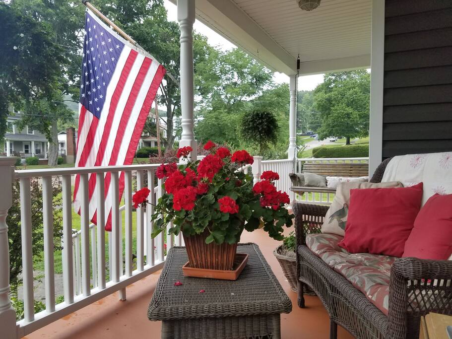 Front porch.