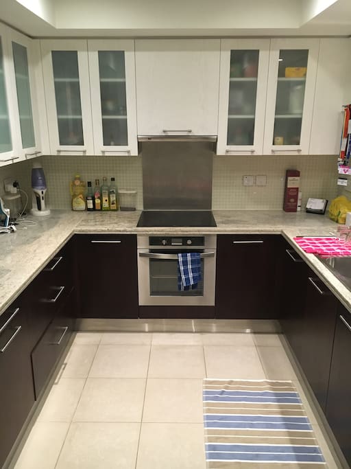 Fully-functional and spacious kitchen