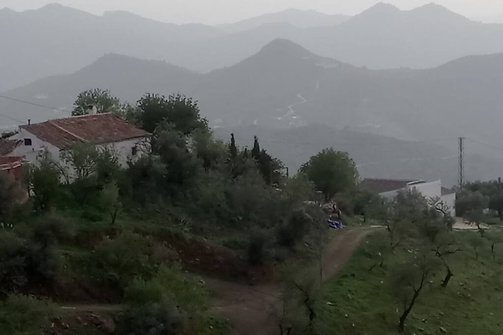 view of the house in the distance..