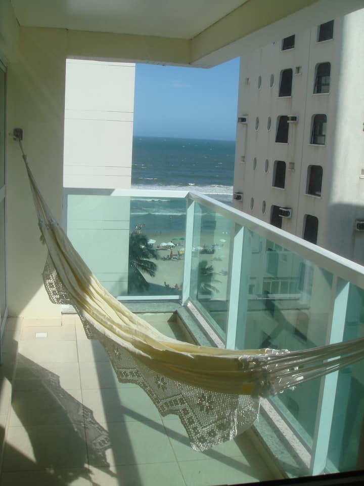 Spacious apartment with ocean view Apartments for Rent in Guarujá