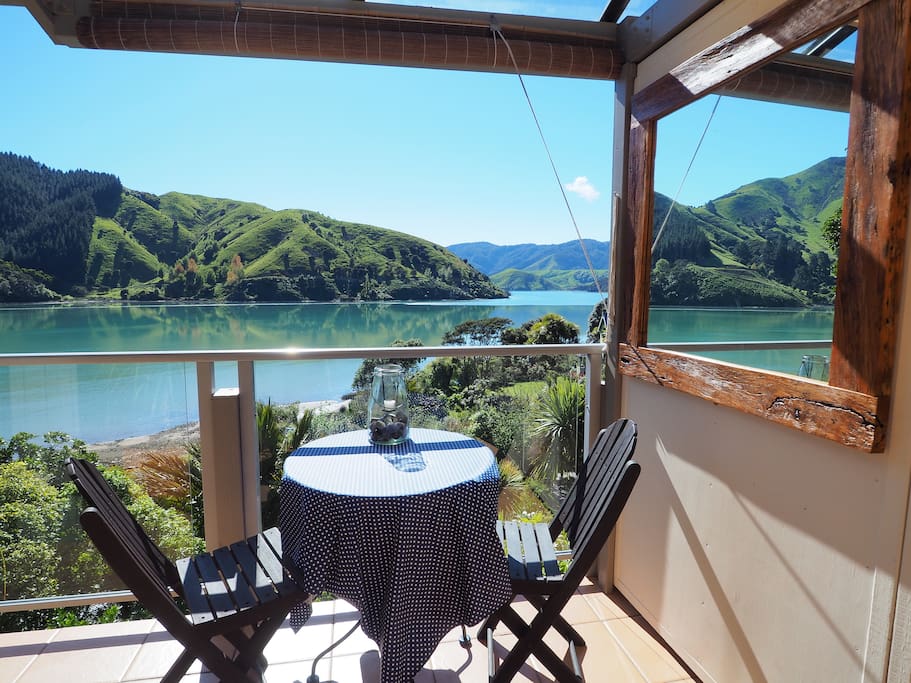 Your private balcony with majestic Views.