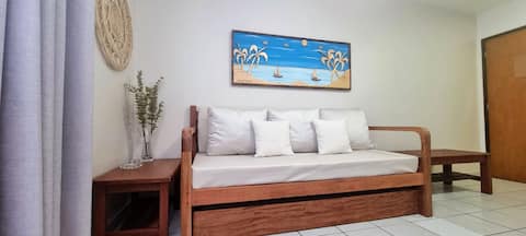 Top Airbnb: Maceió. Vacation - complete and air-conditioned 100m from the beach em Maceió