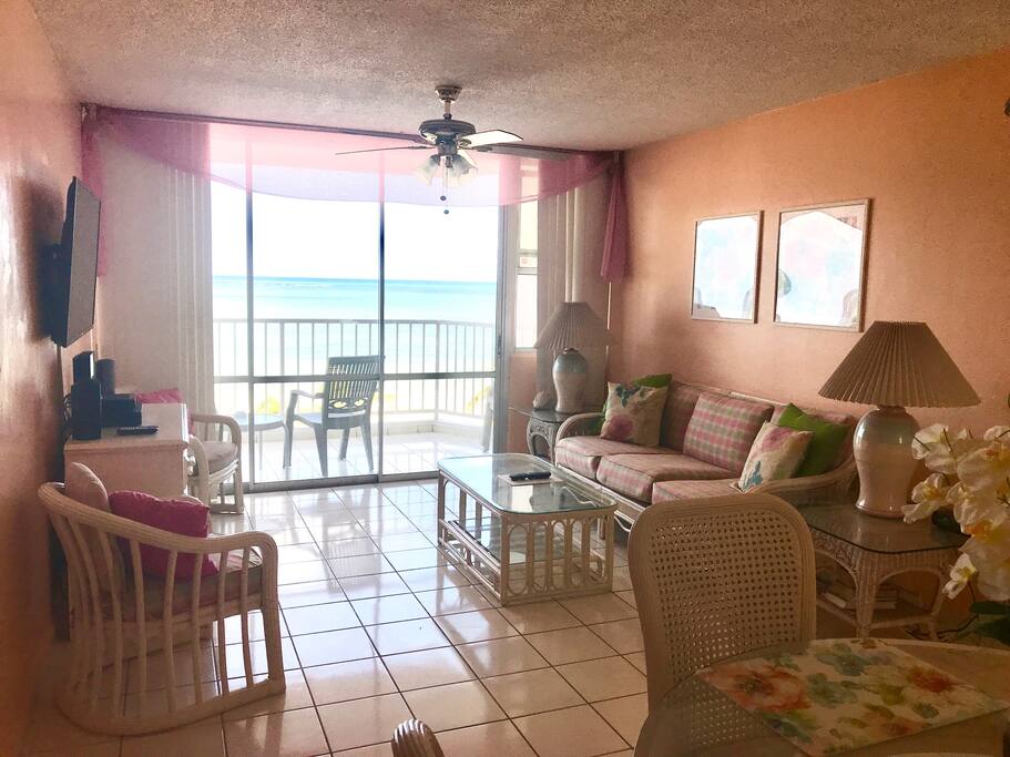 Living Room with Balcony