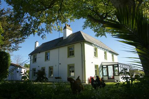 Grand Family Home, 6 bedrooms, acre field in Hayle