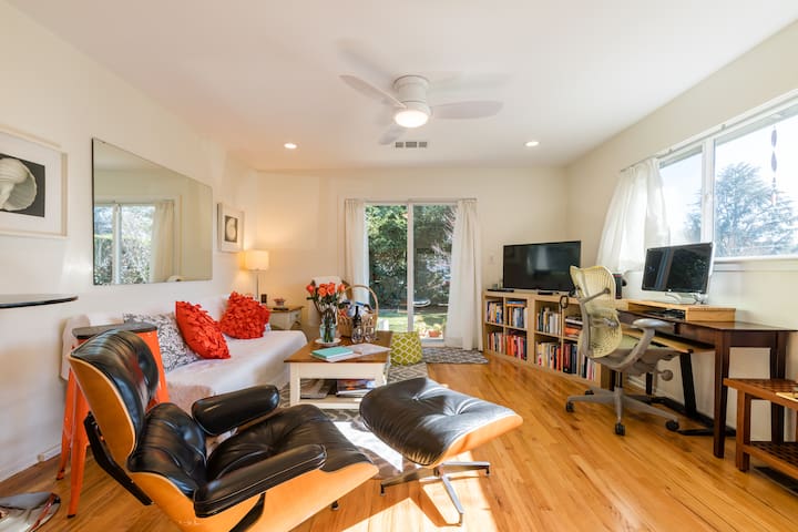 Silicon Valley WFH Retreat w/Patio Garden 2Br/2Ba