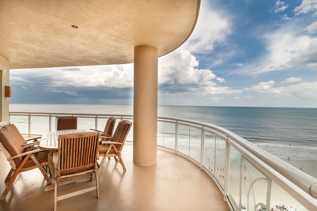 Ocean Front Balcony