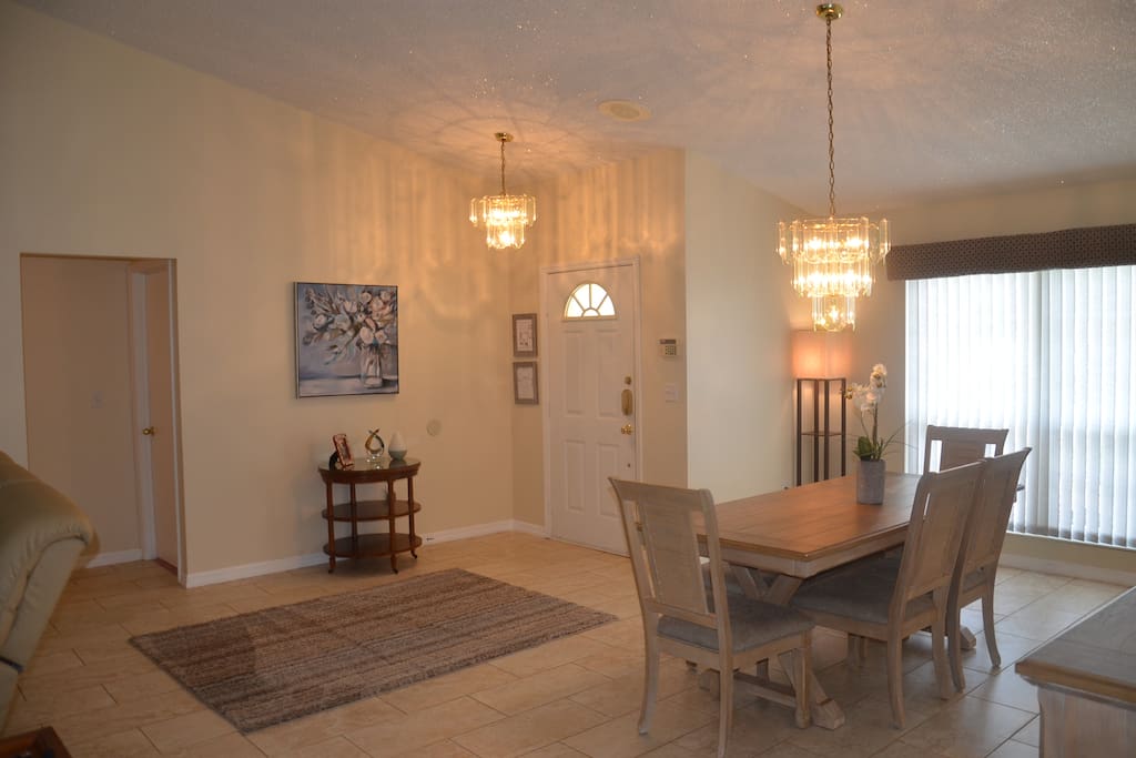 Foyer and Dining Room