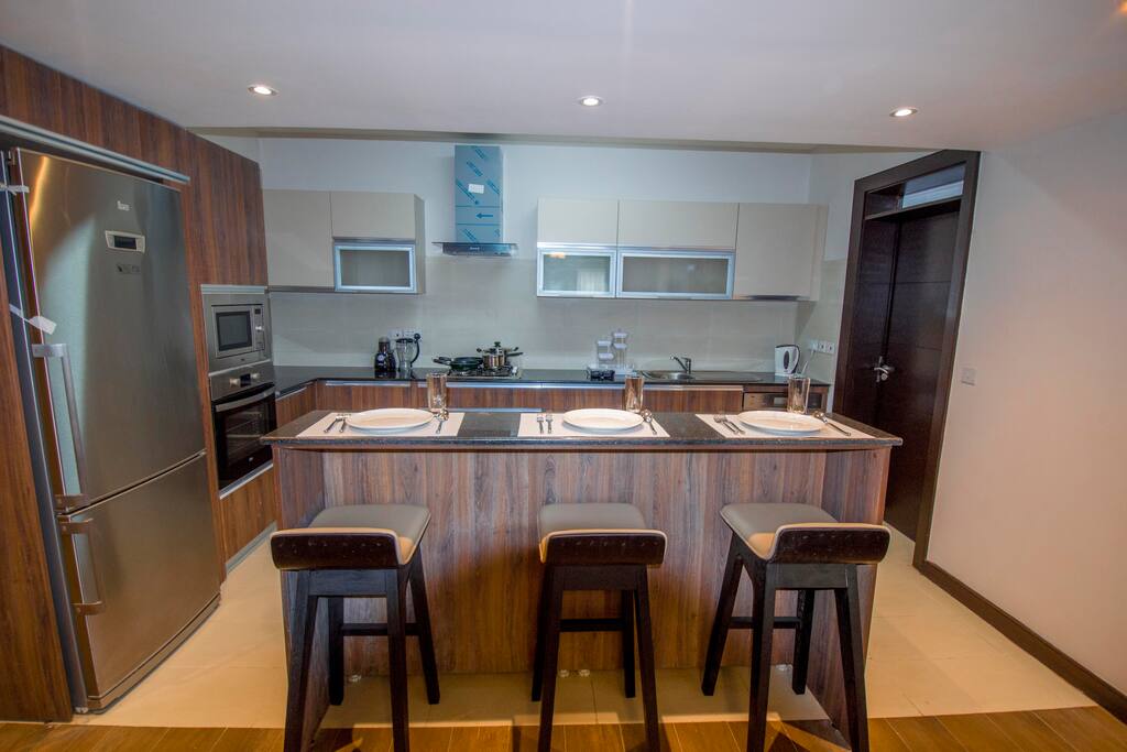 kitchen bar area dinning