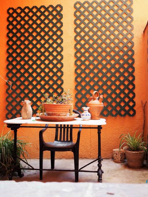 Patio de uso exclusivo del apartamento