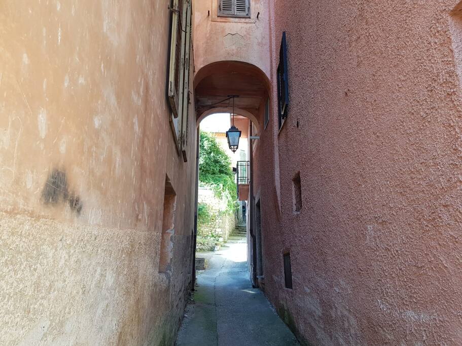 Private entrance