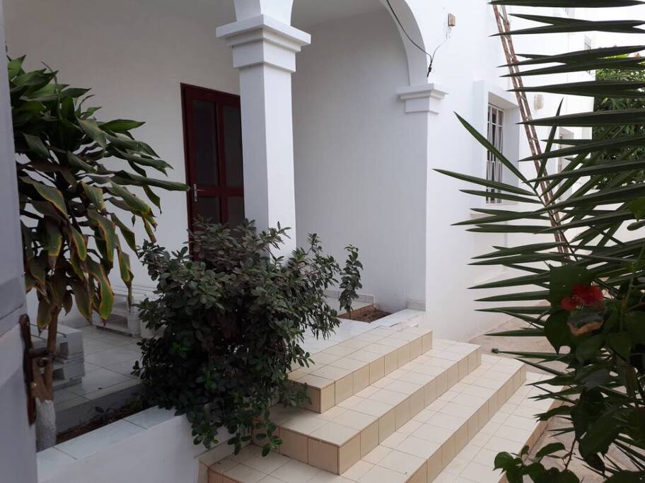 Entrée privée de la maison/appartement