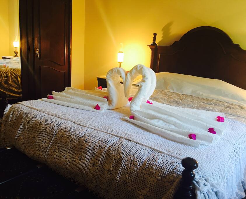 Chambre lit double