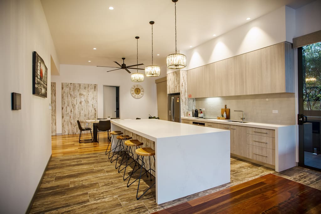 Lots of dining space