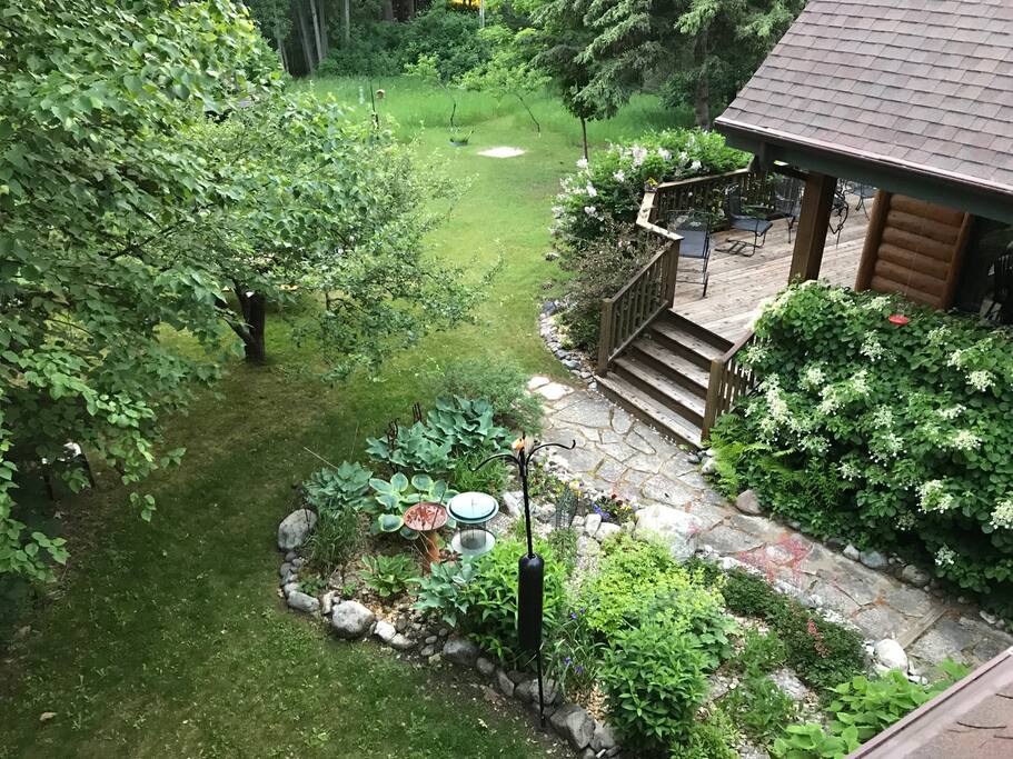 View from studio apartment