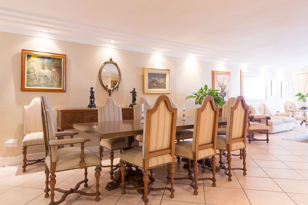 Formal dining area