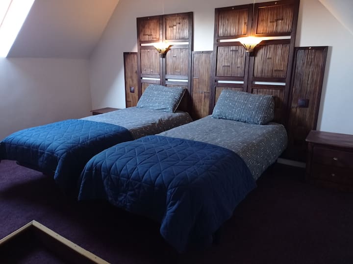 卧室可从夹层进入 