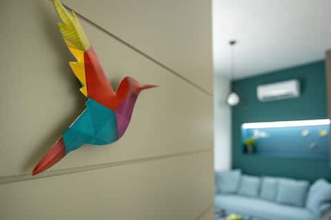 Successful Airbnb property: Central Modern Apartment ''Kolibri'' Rethymno in Δήμος Ρεθύμνης