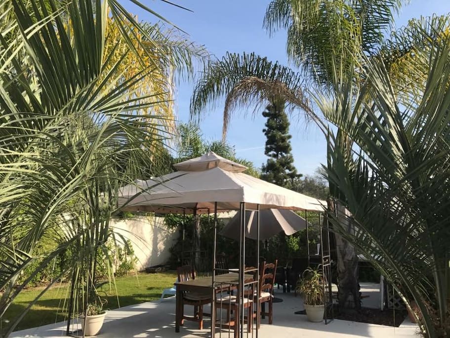 A little piece of paradise out back
