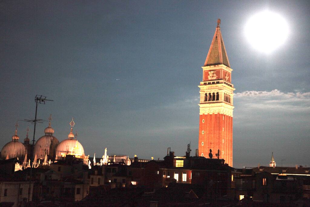 romantic nightly view from the room